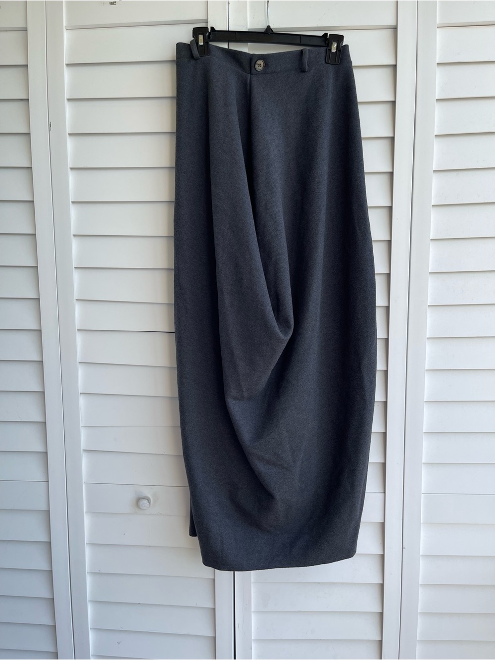 ZARA  Draped Maxi Skirt Women's Gray SIZE: USA M